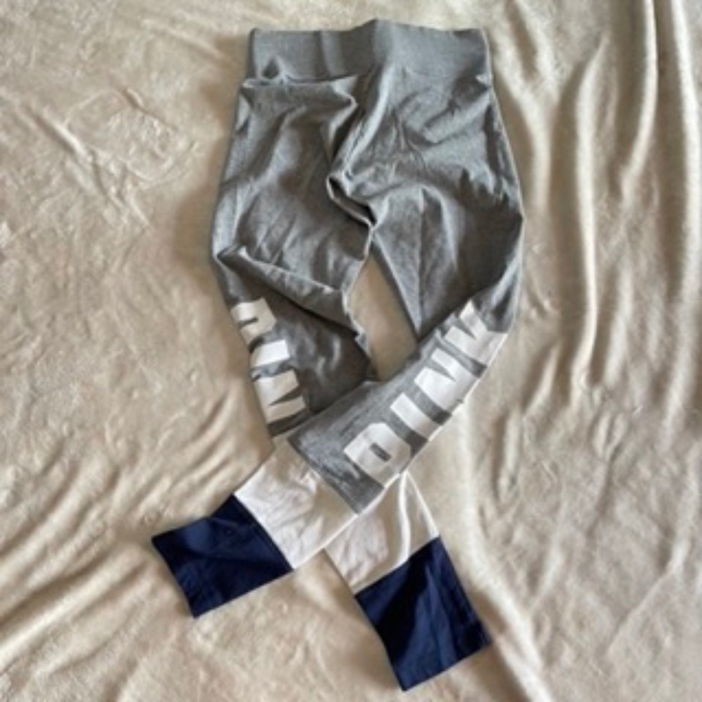 Womens | Victoria’s Secret Pink | Yoga | Leggings | Grey, White, Navy | Small